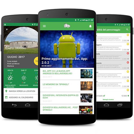 Bollaverde Live App